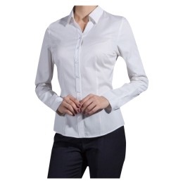 Online Order Made-to-Order Dress Shirts Personal Design Women's Long Sleeve V-Neck White Fine Twill Women's Shirts Garment Factory Ready-to-Wear 60% Cotton 40% Polyester MTW6005 CHENSHANG SKR036 Online Order Made-to-Order Dress Shirts Personal Design Women's Long Sleeve V-Neck White Fine Twill Women's Shirts Garment Factory Ready-to-Wear 60% Cotton 40% Polyester MTW6005 CHENSHANG SKR036